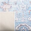 Safavieh Saffron 4' x 6' Rug in Aqua and Navy