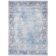 Safavieh Saffron 4' x 6' Rug in Aqua and Navy