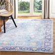 Safavieh Saffron 5' x 8' Rug in Aqua and Navy