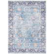 Safavieh Saffron 5' x 8' Rug in Aqua and Navy