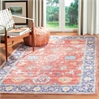 Safavieh Saffron 5' x 8' Rug in Rust and Navy