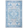 Safavieh Saffron 5' x 8' Rug in Navy and Ivory