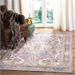 Safavieh Saffron 4' x 6' Rug in Rust and Ivory