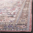 Safavieh Saffron 4' x 6' Rug in Rust and Ivory