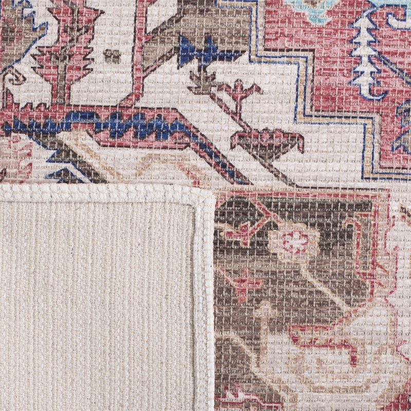 Safavieh Saffron 4' x 6' Rug in Rust and Ivory