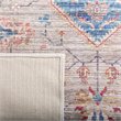 Safavieh Saffron 3' x 5' Rug in Rust and Ivory