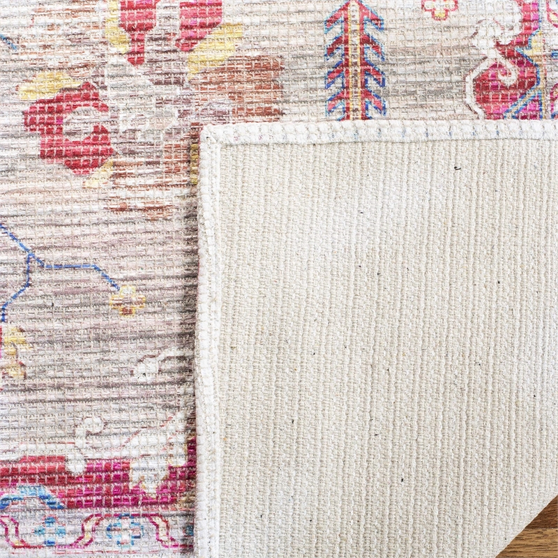 Safavieh Saffron 4' x 6' Rug in Rust and Ivory