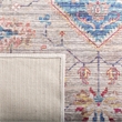 Safavieh Saffron 4' x 6' Rug in Rust and Ivory