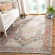 Safavieh Saffron 4' x 6' Hand Loomed Rug in Fuchsia and Blue