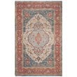 Safavieh Saffron 5' x 8' Hand Loomed Rug in Fuchsia and Blue