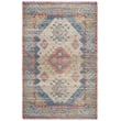 Safavieh Saffron 4' x 6' Hand Loomed Rug in Cream and Blue
