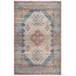 Safavieh Saffron 5' x 8' Hand Loomed Rug in Cream and Blue