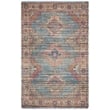 Safavieh Saffron 4' x 6' Hand Loomed Rug in Rust and Blue