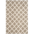 Safavieh Dallas 3' x 5' Shag Rug in Beige and Ivory