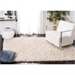 Safavieh 8' x 10' Hand Woven Sheep Shag Rug in Ivory