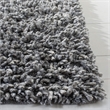 Safavieh 4' x 6' Hand Woven Sheep Shag Rug in Gray