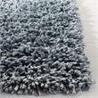 Safavieh 5' x 8' Hand Woven Sheep Shag Rug in Aqua