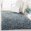 Safavieh 8' x 10' Hand Woven Sheep Shag Rug in Aqua