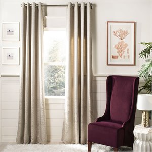 Safavieh Betra 96&quot Curtain Panel in Beige