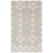 Safavieh Stone Wash 5' x 8' Hand Knotted Rug in Ivory and Blue