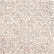 Safavieh Trace 6' Round Hand Tufted Wool Rug in Brown and Ivory