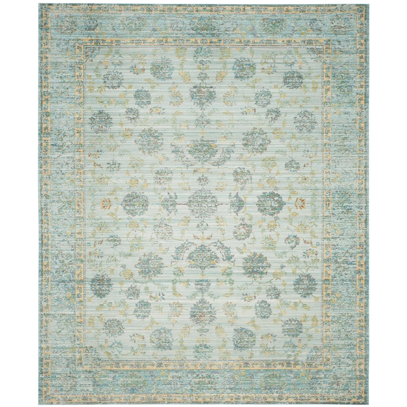 Safavieh Valencia 8' x 10' Rug in Pink and Gold