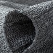 Safavieh Vintage 2' x 3' Hand Woven Leather Rug in Gray and Silver