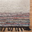 Safavieh Vintage 2' x 3' Hand Woven Leather Rug in Beige and Red