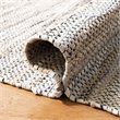 Safavieh Vintage 2' x 3' Hand Woven Leather Rug in Beige and Red