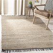 Safavieh Vintage 2' x 3' Hand Woven Leather Rug in Beige