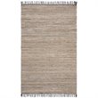 Safavieh Vintage 5' x 8' Hand Woven Leather Rug in Beige
