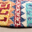Safavieh Aspen 7' Round Hand Tufted Wool Rug in Blue