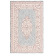 Safavieh Aubusson 5' x 8' Hand Tufted Wool Rug in Blue and Ivory