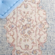 Safavieh Aubusson 5' x 8' Hand Tufted Wool Rug in Blue and Ivory
