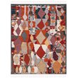 Safavieh Farmhouse 8' x 10' Rug in Orange and Navy