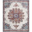 Safavieh Aria 8' x 10' Rug in Ivory and Navy