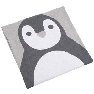 Safavieh Olly Throw Blanket in Gray and White