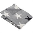 Safavieh Star Throw Blanket in Gray