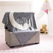 Safavieh Ella Throw Blanket in Gray