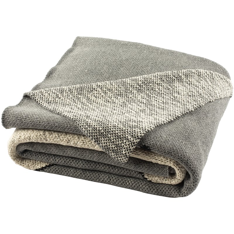 Safavieh Ella Throw Blanket in Gray