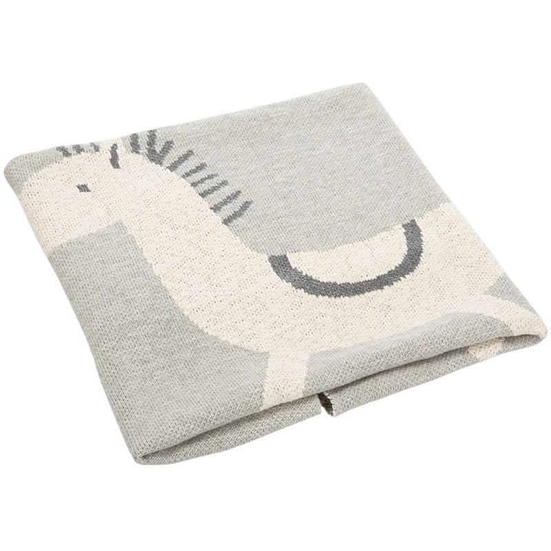 Safavieh Tater Trot Throw Blanket in Gray