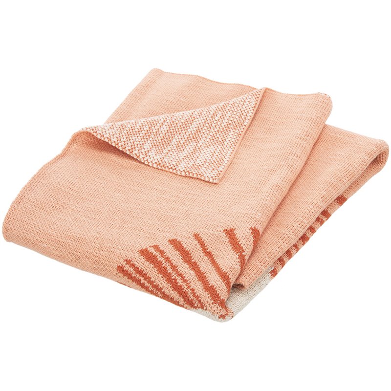 Safavieh Lenny Throw Blanket in Orange