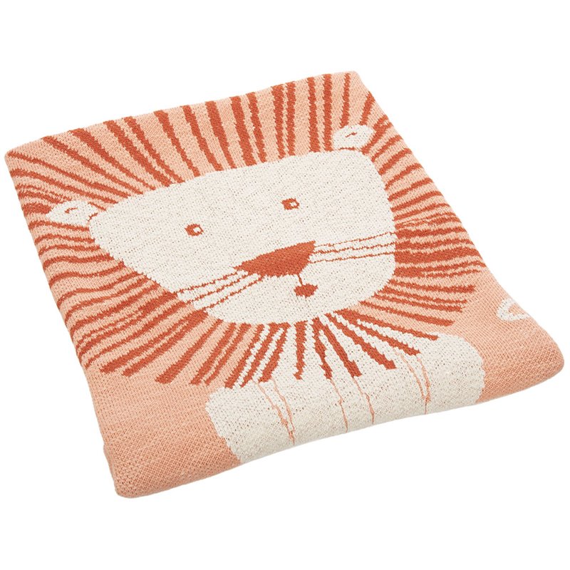Safavieh Lenny Throw Blanket in Orange