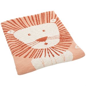 Safavieh Lenny Throw Blanket in Orange