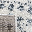 Safavieh Berber 8' x 10' Shag Rug in Cream and Blue