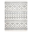 Safavieh Berber 9' x 12' Shag Rug in Cream and Blue