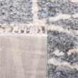 Safavieh Berber 9' x 12' Shag Rug in Gray and Cream