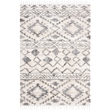 Safavieh Berber 8' x 10' Shag Rug in Cream and Navy