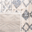 Safavieh Berber 8' x 10' Shag Rug in Cream and Navy