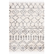 Safavieh Berber 8' x 10' Shag Rug in Cream and Gray